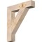Ekena Millwork Traditional Block Smooth Bracket, Douglas Fir, 5 1/2"W x 30"D x 34"H BKT06X30X34TRA05SDF - alternate 1